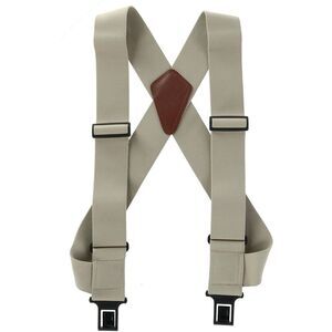 Perry Suspenders Men's 2 Inch Elastic Outback Side Clip Ubee Trucker Suspenders